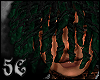 5C ANIMATED DREADS GRN