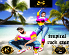 couple tropical rock 