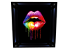 Rainbow Kiss Lips Pic