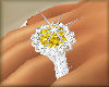 Canary Diamond Ring