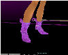 sexy purple boots
