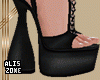 black sexy heels