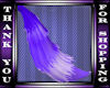 purple furry tail f&m