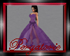 (P) Purple Lace Gown