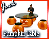 Halloween Table Pumpkins