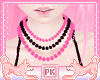 PinkBlack Necklace 2