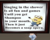 Minnion Shower Singing