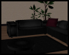 Black Grey Couch Set