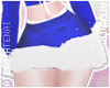 ❄ Fur Skirt Blue