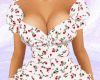 * WHITE FLORAL DRESS