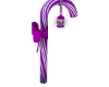 purple candy cane