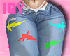 Bape Stars Jean Denim