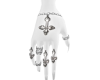 NUT. NAILS WHITE CROSS