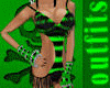 Green White Toxic Outfit