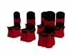 Red/Black Guest Chairs