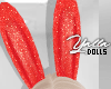 Animated Bunny Ears RED