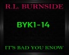 R.L.Burnside ~ Its Bad Y