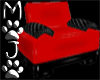 (MOJO) Red/Black Chair 1
