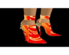 angel heels orange