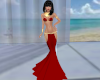 Cleopatra Red Gown