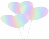 Pastel Heart Balloons