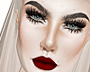 M. Red Lips + Lashes