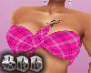 BDD Pink Plaid Top