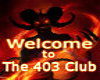 The 403 Club rug