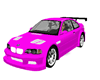 purple bmw ami car