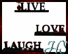 *H Live Laugh Love Decor
