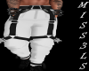 White cargo pants