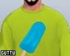 Green Popsicle Sweater