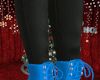 K X-Mas Blue Boots V1