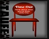 Orange Time Out Chair