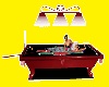 Scull Rose Pool Table