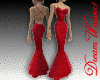 Crimson Charisma Gown