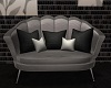 Grey Kissing Sofa