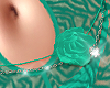 Emerald Rose Bellychain