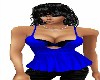 BLUE TEE/BRA