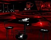 playboy table/chairs blk