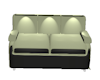 lime/black poseless sofa