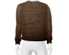 Tucked Brown Sweater