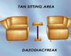 Tan Sitting Area