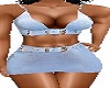 BLUE WM 2 PC CLUB OUTFIT