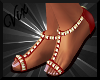 {WV} Isla Sandal ~ Red