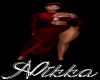 !Nik Bridemaid Red Gown