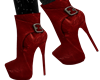 E* Red Xmas Boots