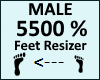 Feet Scaler 5500%