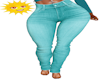 Teal Jeans