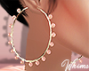 Pinki Gold Hoop Earrings